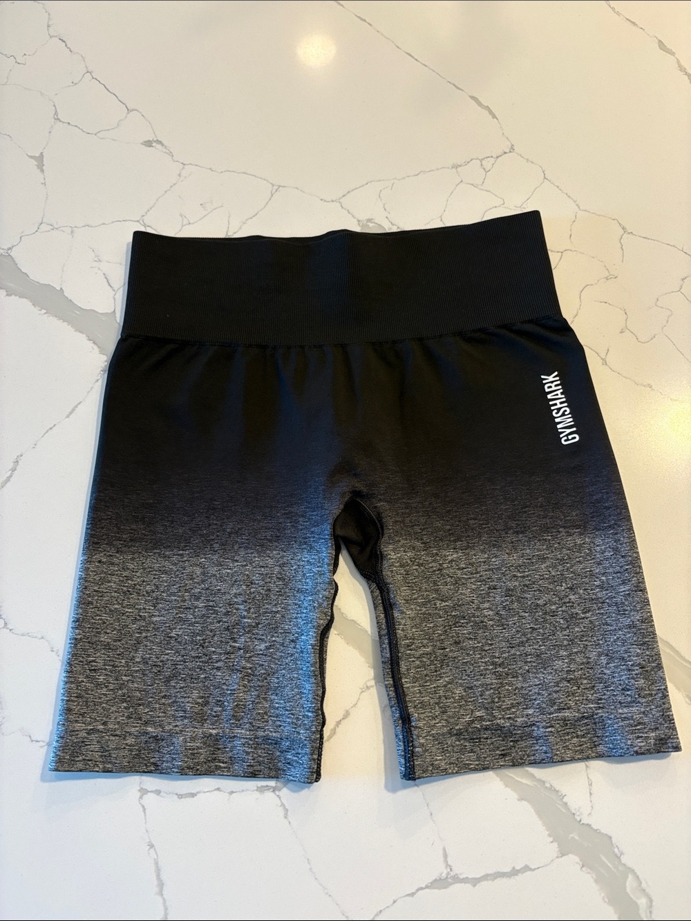 Gymshark Adapt Ombre Seamless Shorts ~ Medium ~ Black Marl